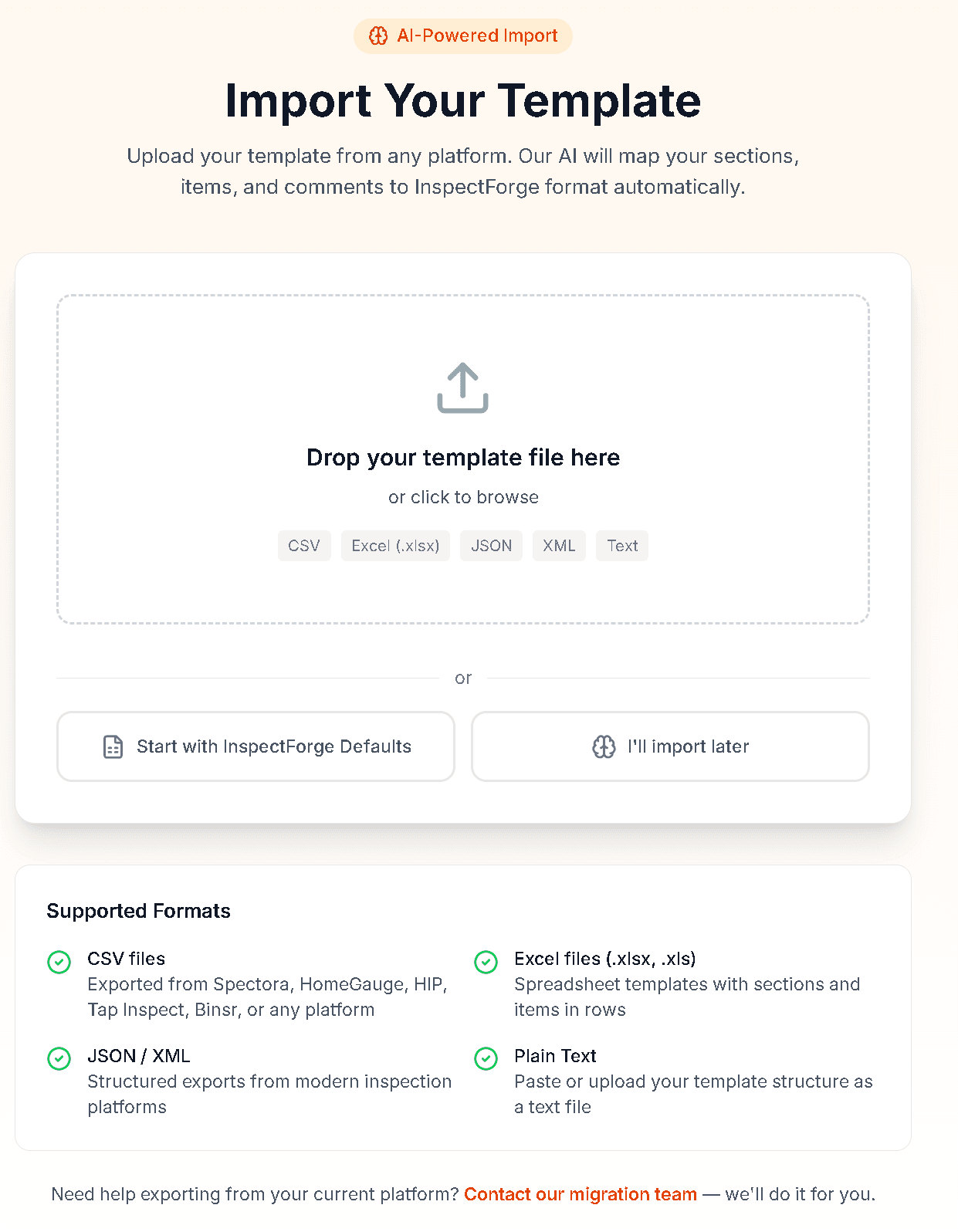 Switching from HomeGauge to InspectForge: A Complete Migration Guide